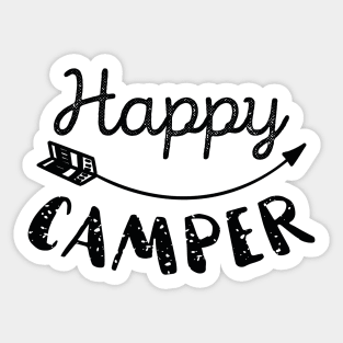 Happy Camper Sticker